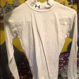 Under armor spandex long sleeve!